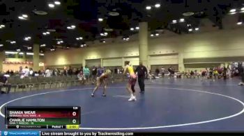 126 lbs Semis & Wb (16 Team) - Charlie Hamilton, Iowa T-Wrecks vs Shania Wear, Nebraska Tidal Wave