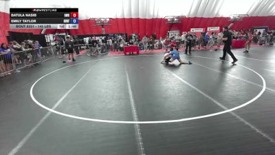 145 lbs Cons. Sub-semis - Batula Nasib, Gomez Wrestling RTC vs Emily Taylor, Northern Illinois Womens Freestyle