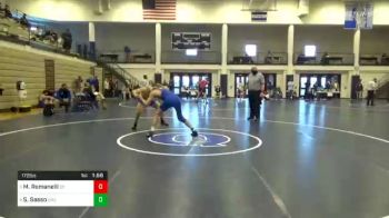 172 lbs Quarterfinal - Matt Romanelli, Downingtown East vs Sonny Sasso, Nazareth