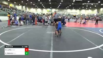 46 lbs Consolation - Kendrick Dawson, Yuba Sutter Combat vs Ayden Valdez, Nevada Elite