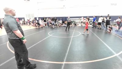 80 lbs Round Robin 2 - Levi Gustin, Ares - Yth vs Miles Cooley, Wisco Boyz - YTH
