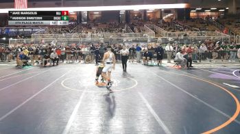 120 1A 5th Place Match - Hudson Sweitzer, Bishop Verot vs Jake Margolis, Mater Lakes Academy