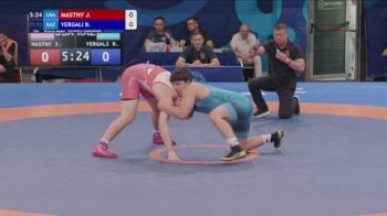 92 kg Final 3-5 - James Mastny, United States vs Beibarys Yergali, Kazakhstan