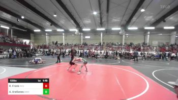 109 lbs Quarterfinal - Ryland Frank, Piedra Vista Panthers vs Abran Arellanes, Swat