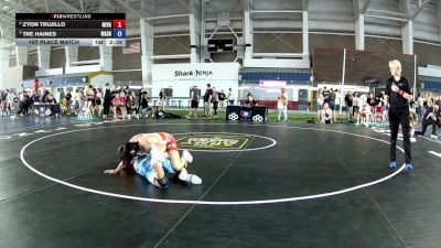 165 lbs 1st Place Match - Zyon Trujillo, Nevada vs Tre Haines, Washington