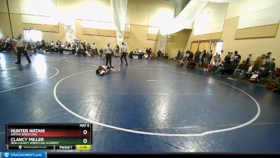 63 lbs Cons. Round 3 - Clancy Miller, Iron County Wrestling Academy vs Hunter Natani, Uintah Wrestling