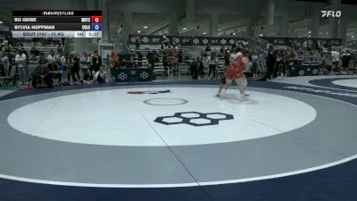 72 kg Cons. Rd Of 16 - Bo Geibe, Warrior Regional Training Center vs Sylvia Hoffman, Colorado