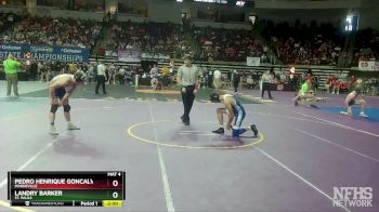 D 1 170 lbs Champ. Round 2 - Landry Barker, St. Pauls vs Pedro Henrique Goncalves Soares, Mandeville