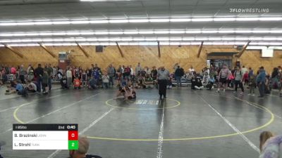 I 85 lbs Consi Of 8 #2 - Bryan Brazinski, Johnson City vs Logan Strohl, Tunkhannock