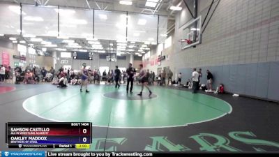 136 lbs Round 1 - Samson Castillo, All In Wrestling Academy vs Oakley Maddox, Brothers Of Steel