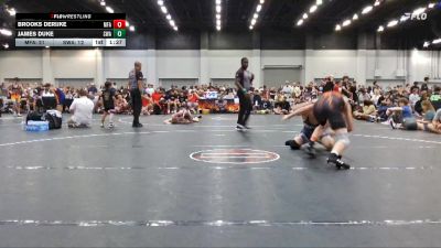 132 lbs Round 1 (6 Team) - Brooks Derijke, MF Army vs James Duke, Slate Wrestling Academy