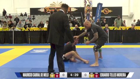 Eduardo Telles Moreira vs Mauricio Cabral De Melo 2024 World IBJJF Jiu-Jitsu No-Gi Championship