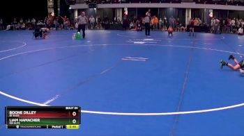 70 lbs Semifinal - Liam Hamacher, MN Elite vs Boone Dilley, RT Elite