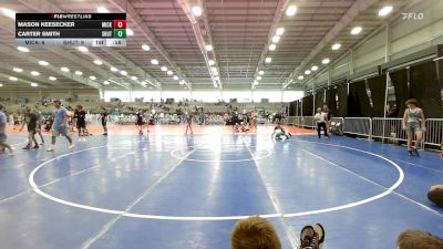 95 lbs Semifinal - Mason Keesecker, Micky's Maniacs Blue vs Carter Smith, TSB