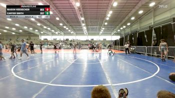 95 lbs Semifinal - Mason Keesecker, Micky's Maniacs Blue vs Carter Smith, TSB