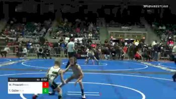 55 lbs Prelims - West Prescott, Moses Lake WC vs Trelyn Didier, Blaine County Grapplers