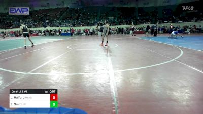 96 lbs Consi Of 8 #1 - Jake Halford, Mangum Wrestling vs Easton Smith, Lincoln Christian