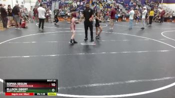 80 lbs Round 2 - McKenna Penix, Cane Bay Cobras vs Aria Bushaw, Carolina Reapers