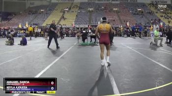 138 lbs Quarters & 1st Wb (16 Team) - Annabel Garcia, King University vs Keyla Ajoleza, Colorado Mesa University