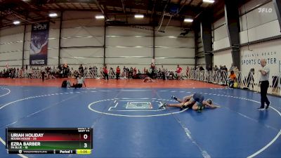 105 lbs Rd# 4- 2:00pm Friday Final Pool - Ezra Barber, PA Blue vs Uriah Holiday, Rough House