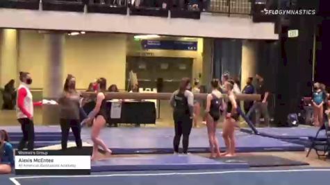 Alexis McEntee - Women's Group, All American Gymnastics Academy - 2021 Women's Xcel Region 4 Championships