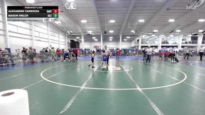 61 lbs Round Of 32 - Alexander Carrozza, Newtown vs Mason Welch, Salem