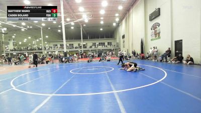122 lbs Rr Rnd 1 - Matthew Nigro, Nazareth - HSAm vs Caden Boland, Penn Manor - HSAm