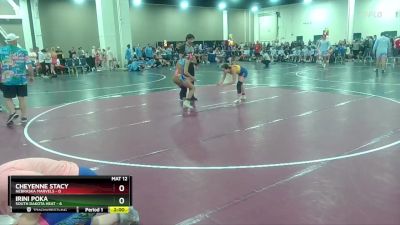 105 lbs Round 2 (8 Team) - Cheyenne Stacy, Nebraska Marvels vs Irini Poka, South Dakota Heat