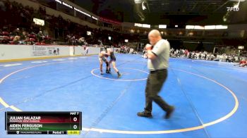 120 lbs Cons. Round 2 - Julian Salazar, Mountain View Marana vs Aiden Ferguson, Sahuarita High School