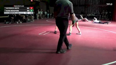 125 lbs Round 1 - Kaydence Smith, Hinton-SBL vs Aliah Beaufore, Waverly-Shell Rock