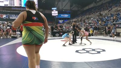 115 lbs Cons. Sub-quarters - Princessstorm Woody, New Jersey vs Jocelyn Danbe, New Jersey