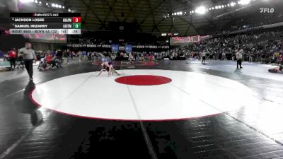 Boys 4A 132 lbs Cons. Round 4 - Jackson Losee, Graham-Kapowsin vs Samuel Irizarry, Lake Stevens