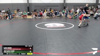 58-62 lbs Round 1 - Levi Neer, Ferndale Force Wrestling Club vs Bryson Hare, Lebanon Mat Club