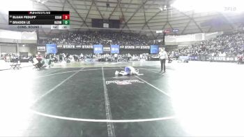 Boys 4A 106 lbs Cons. Round 1 - Elijah Feduff, Issaquah vs Braden Le, Hazen