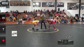 174 lbs Quarterfinal - Raymond Arebalo, Wabash vs James Bettcher, Manchester