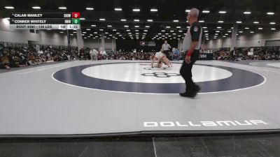 138 lbs 1st Place Match - Calan Manley, Stillwater High School Wrestling vs Conner Whitely, Ohio