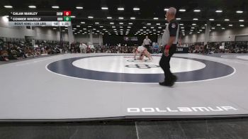 138 lbs 1st Place Match - Calan Manley, Stillwater High School Wrestling vs Conner Whitely, Ohio