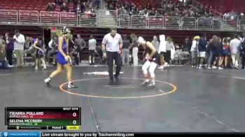 120 lbs Round 1 - Selena Mccrery, Bennington Girls vs Tiearra Pollard, Norfolk Girls