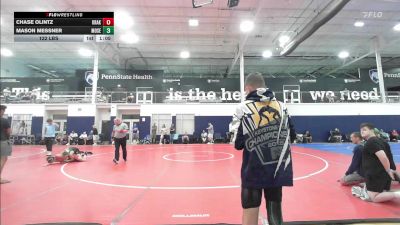 122 lbs Rr Rnd 2 - Chase Olintz, Kraken Blue - HSCB vs Mason Messner, Mosers Mat Club - HSCB