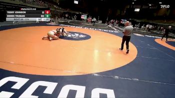 174 lbs Cons. Round 2 - Derek Truman, Barton Community College vs Teddy Johnson, Snow College
