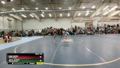 157 lbs Cons. Round 5 - Cam Soto, Fort Collins vs Seth Scott, Cheyenne East