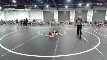 82 lbs Consolation - Jaegers Salcedo, Unattached vs Wyatt Jordan, Ravage WC