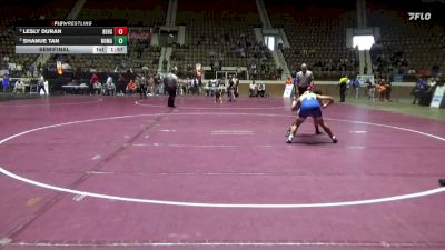 1-5A 126 Semifinal - Lesly Duran, Beauregard HS vs Shanue Tan, Northside Methodist Academy