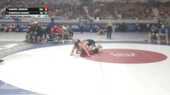 159-D3 Semifinal - Christian Marsh, Sahuaro vs Samuel Semken, Crismon High School