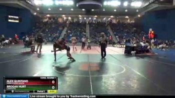 152 lbs Cons. Round 1 - Alex Quintano, Middletown South vs Brogan Hurt, Lafayette