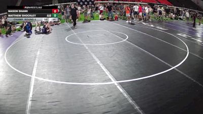 110 lbs Champ. Round 4 - Mason Shank vs Matthew Shockley, Alaska