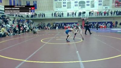 103 lbs Round 1 - Jessica Cottings, Linfield University vs Jocelynn Benitez, Fresno State