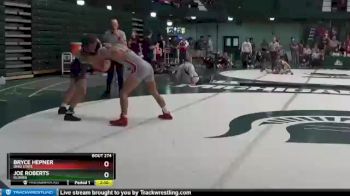 157 lbs Cons. Round 5 - Bryce Hepner, Ohio State vs Joe Roberts, Illinois