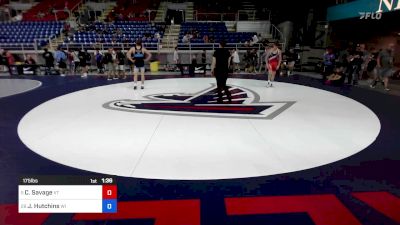 175 lbs Rnd Of 32 - Cody Savage, VT vs Jacob Hutchins, WI