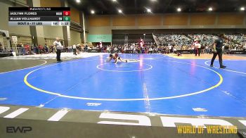 77 lbs Round Of 16 - Jaslynn Flores, Warriors Of Christ vs Jillian Vollhardt, Red Wave Wrestling